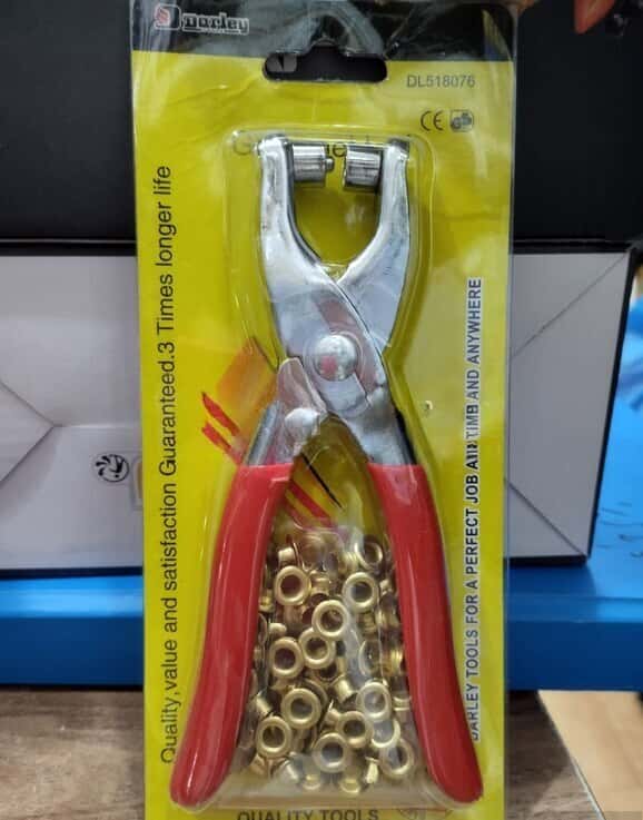 Belt hole punch and eyelet setting tool - Tenderyard