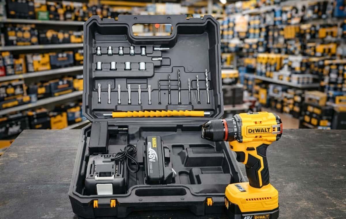 DeWalt 48V Cordless Drill - Tenderyard