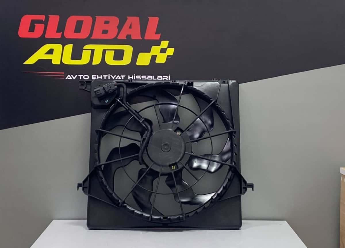 Electric Cooling Fan Hyundai Santa Fe 2012-2018 2.0-2.2 Diesel - Tenderyard