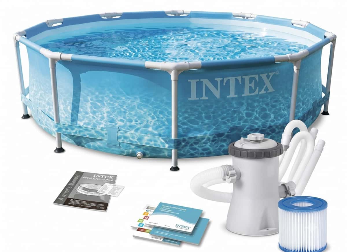 Каркасный бассейн Intex 28208 Metal Frame 366x76 см - Tenderyard