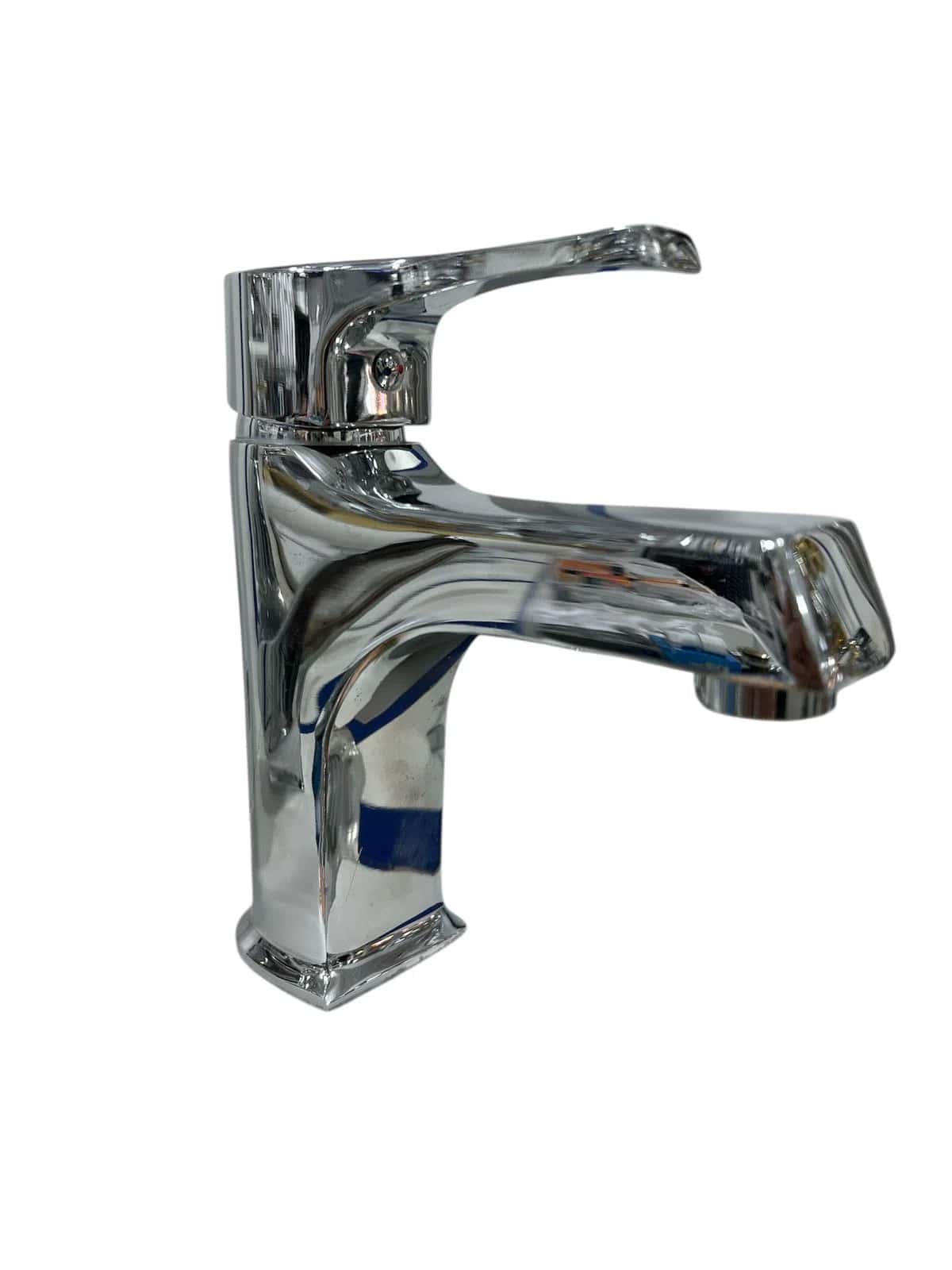 Bathroom faucet, Silver color - Tenderyard