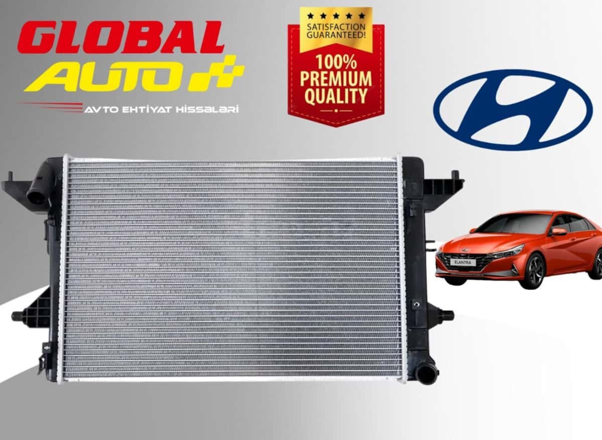 Water radiator Hyundai Elantra 2021-2025 2.0 - Tenderyard