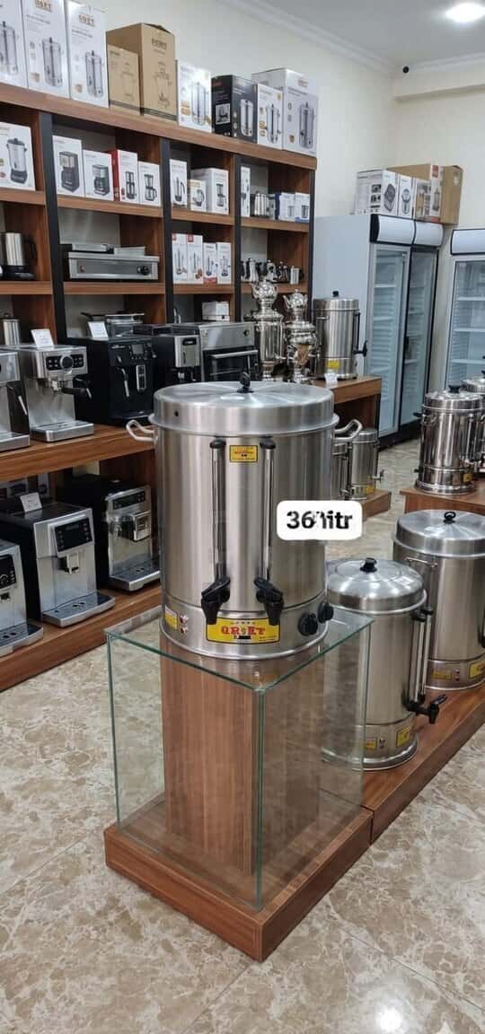Samovar Paslanmayan polad material - Tenderyard