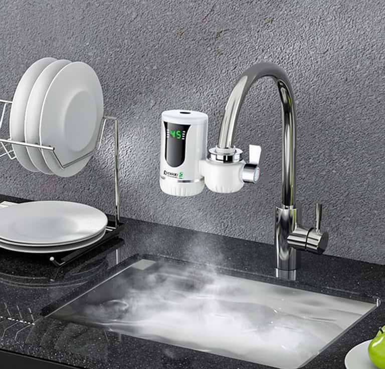 Sensor faucet, Silver color - Tenderyard