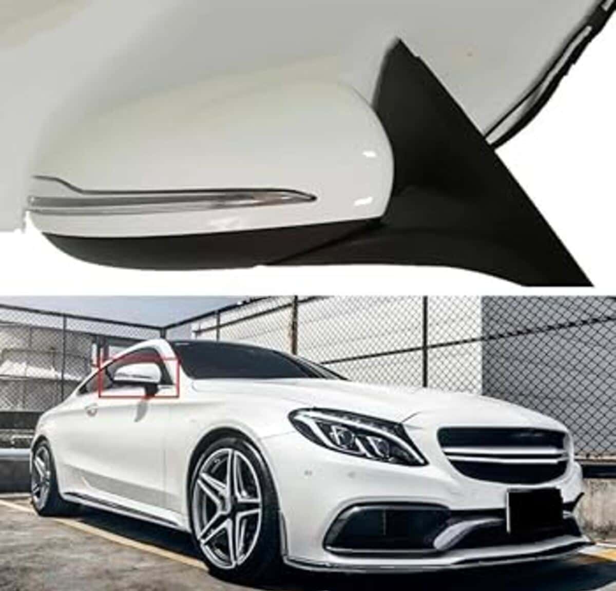 Side mirror Mercedes C-Class W205 2014-2018 - Tenderyard