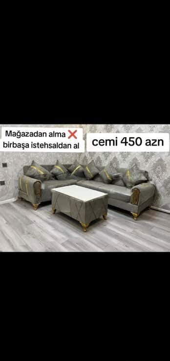 Künc divan, Qarışıq rəng - Tenderyard