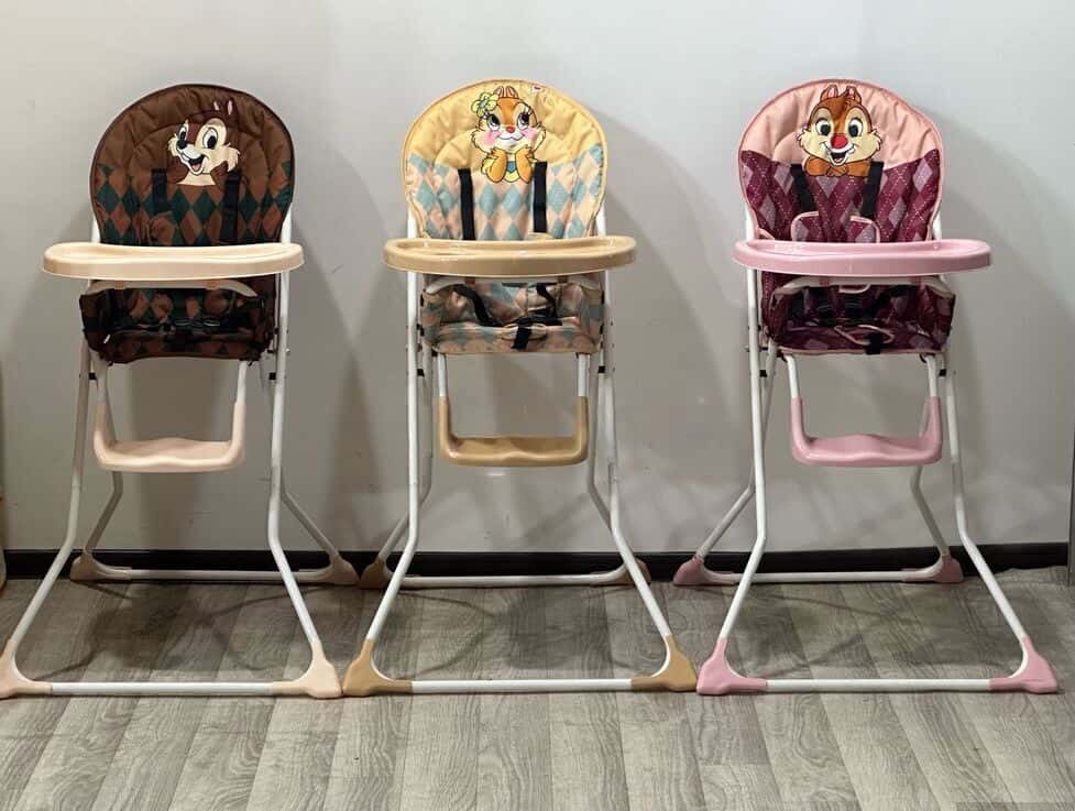 Unisex baby high chair, Mixed color - Tenderyard