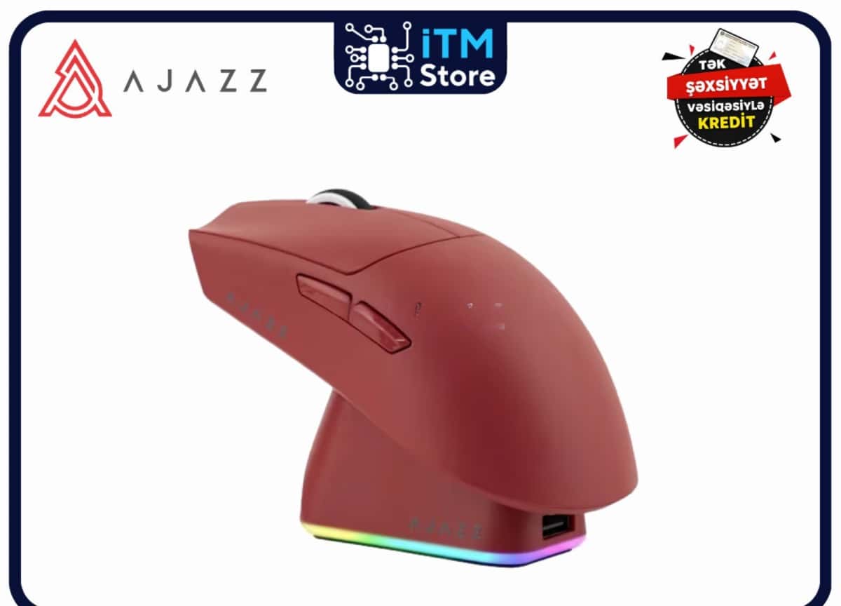 Gaming Mouse Ajazz AJ139P V3 MC Red - Tenderyard