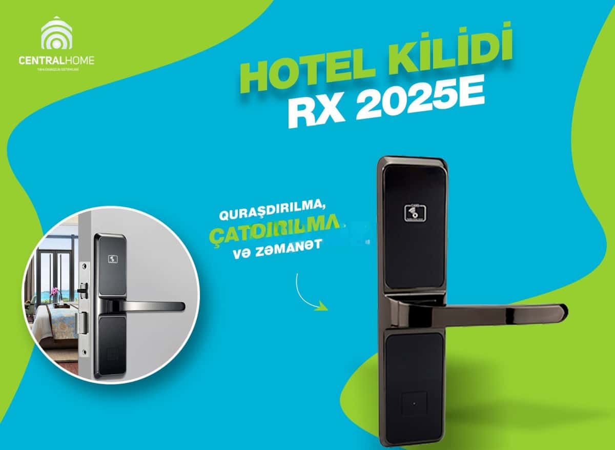 Hotel door lock RX 2025E - Tenderyard