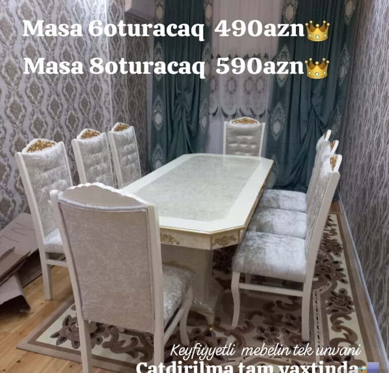 Masa-stul dəsti, Qarışıq rəng - Tenderyard