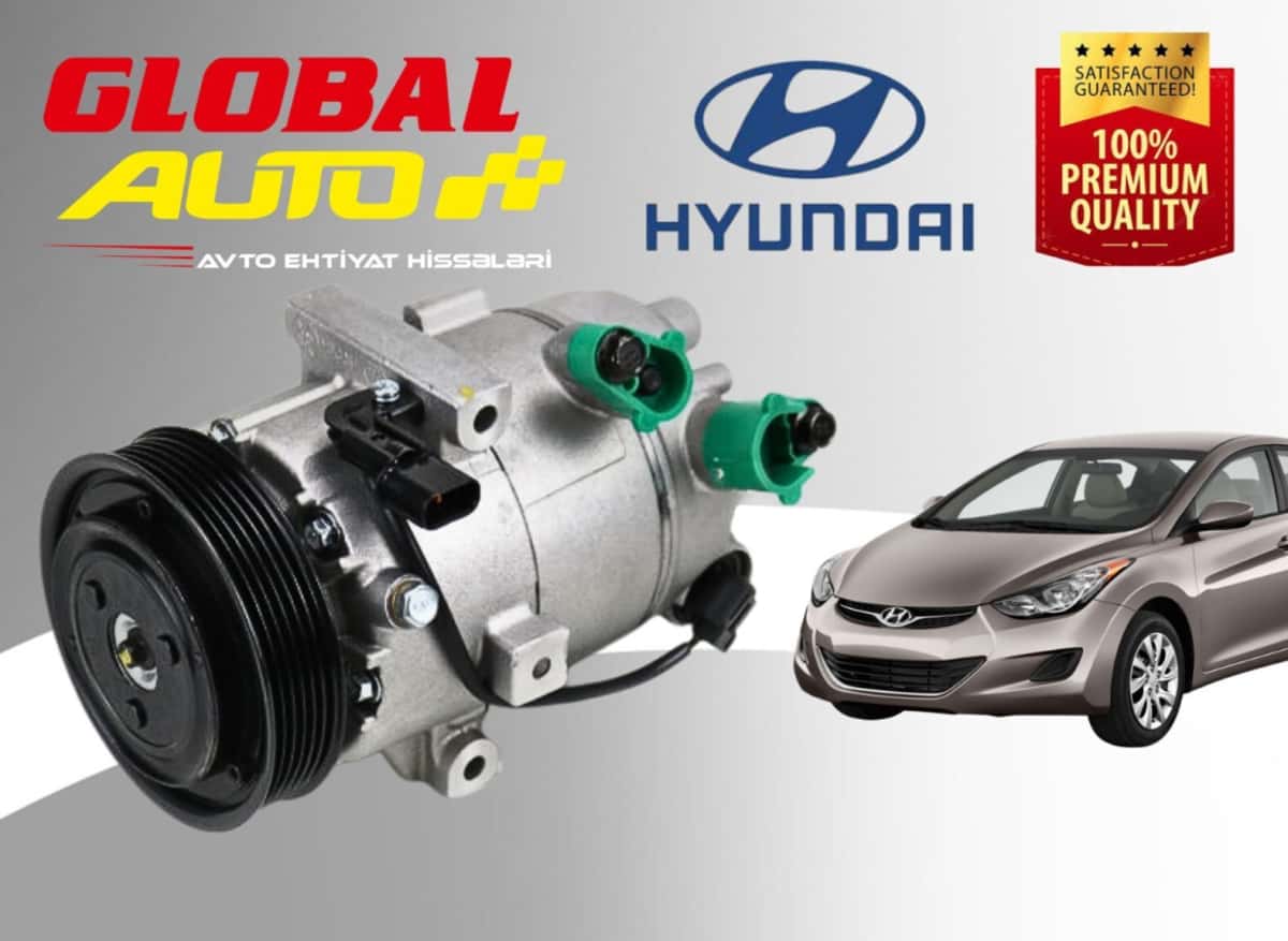 Kondisioner kompressoru Hyundai Elantra 2010-2015 - Tenderyard