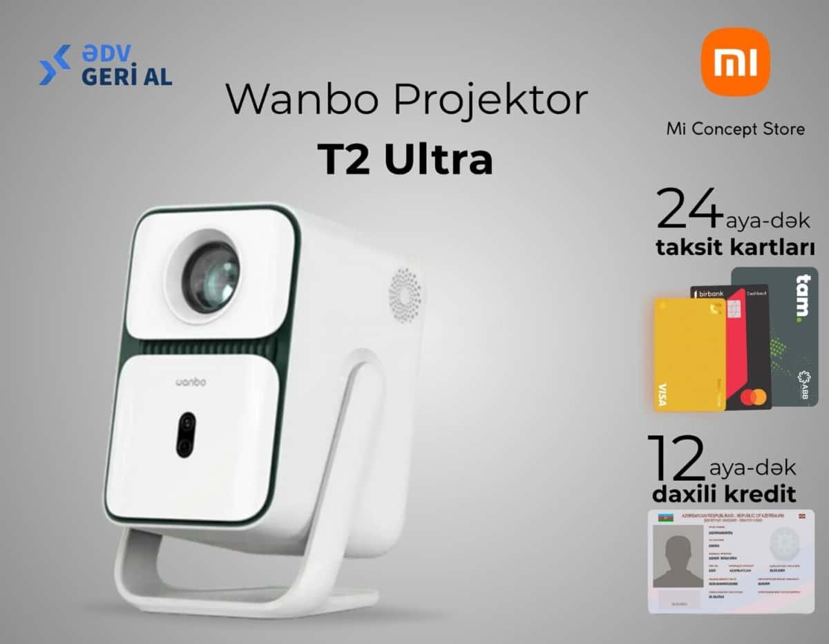 Proyektor Wanbo T2 Ultra - Tenderyard