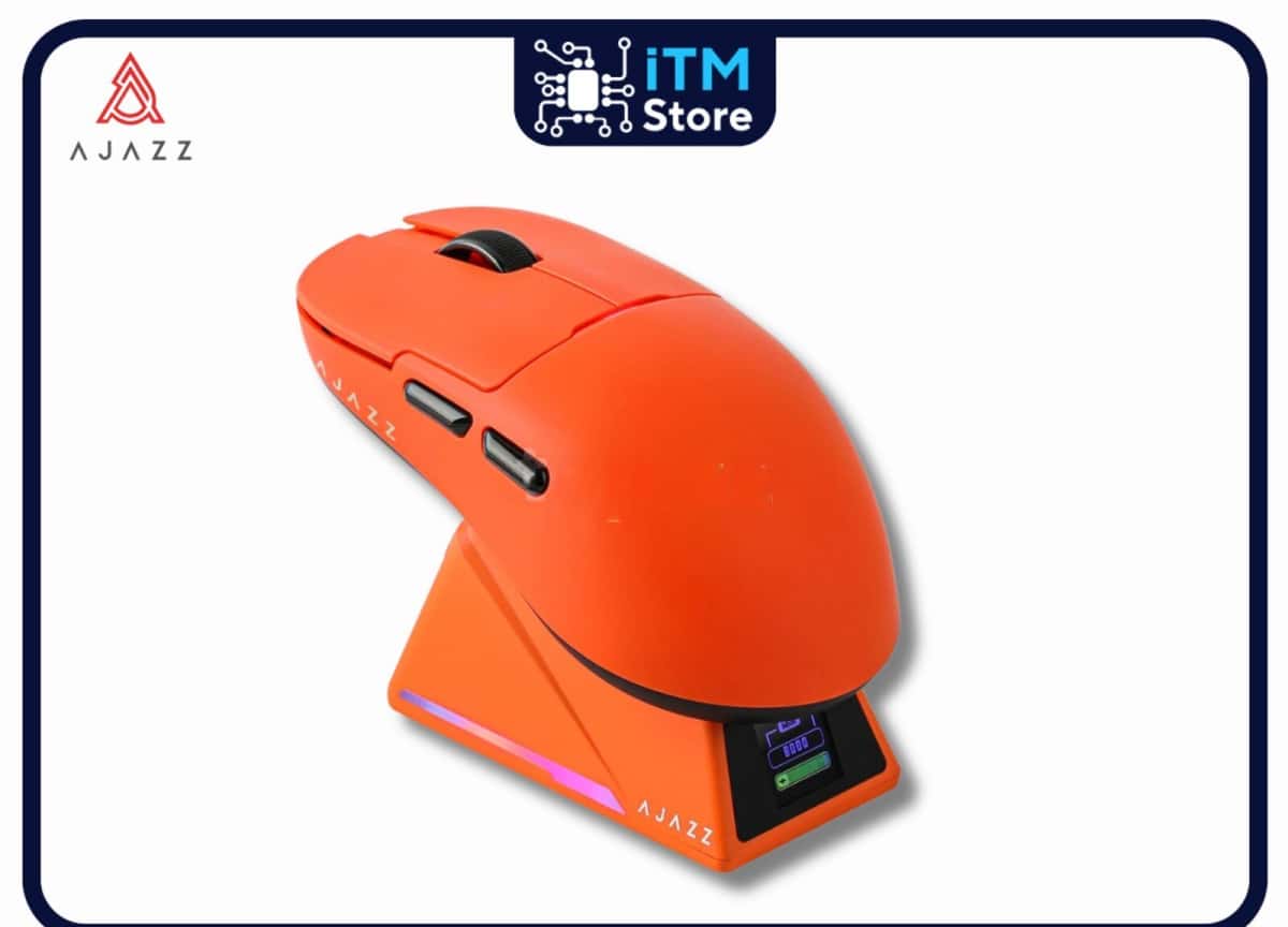 Gaming mouse Ajazz AJ179 Apex Orange - Tenderyard