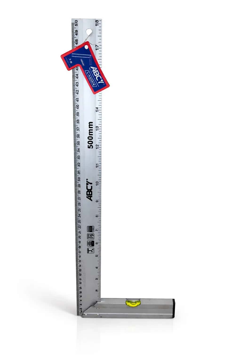 ABCY B24087 Construction Ruler, 500 mm - Tenderyard