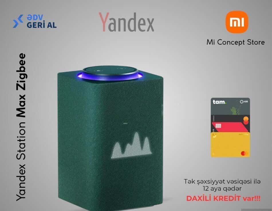 Smart speaker Yandex Station Max Zigbee - Gray - Tenderyard
