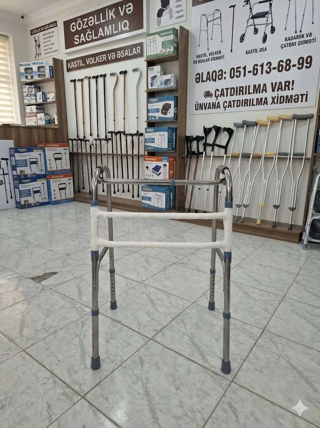 Walking frame for patients (Walker) - Tenderyard