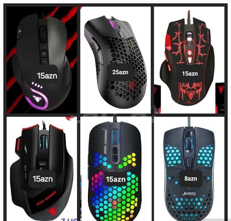 Jedel RGB Gaming Mouse Models - Tenderyard