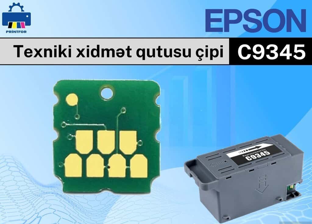 Epson C9345 Maintenance Box Chip - Tenderyard