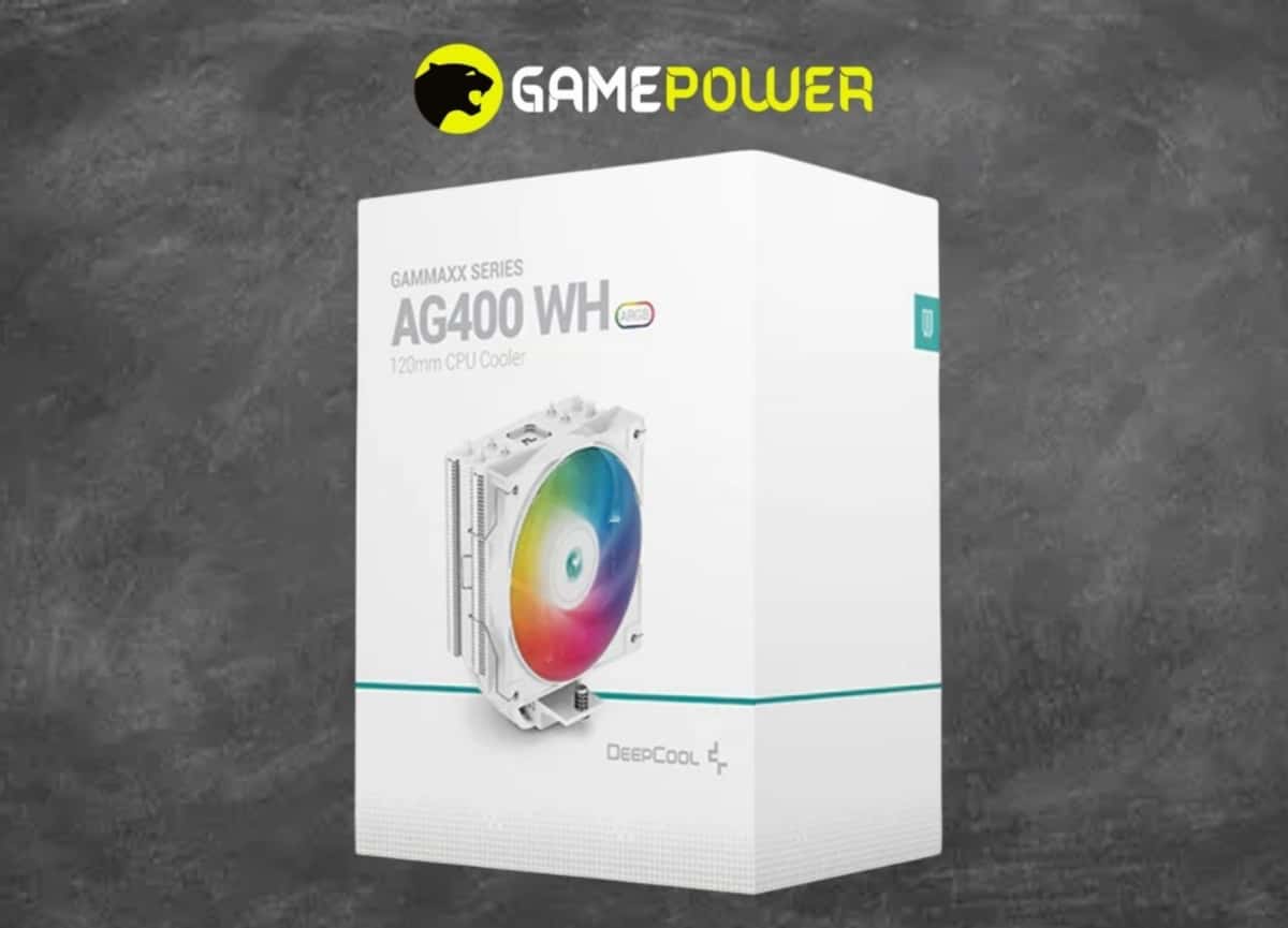 DeepCool AG400 WH ARGB CPU Soyuducu - Tenderyard