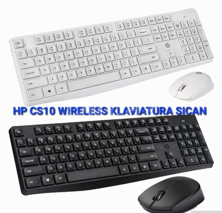 HP CS10 Wireless Keyboard and Mouse Set - Tenderyard