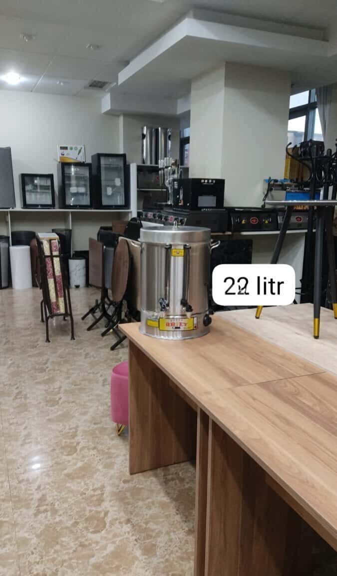 Samovar Paslanmayan polad material - Tenderyard