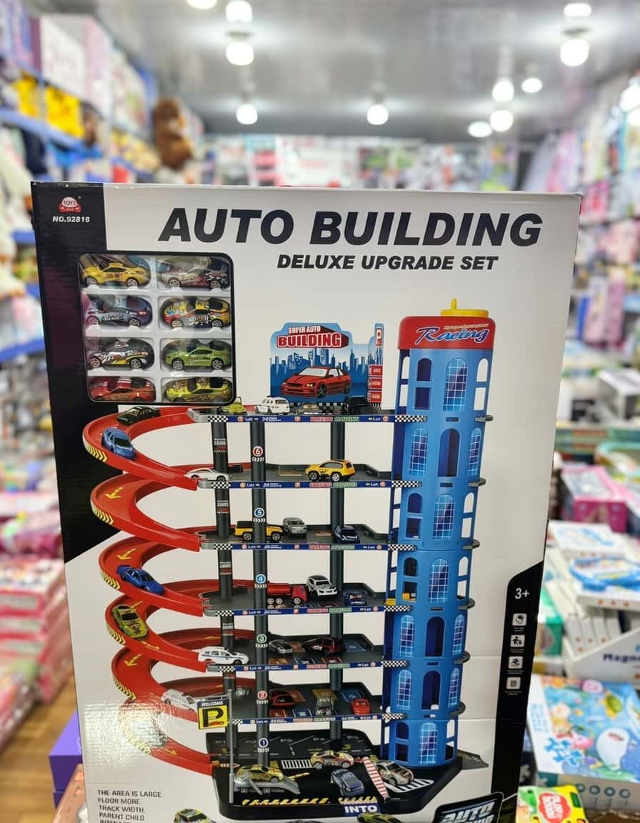Игровой набор парковки Auto Building Deluxe Upgrade Set - Tenderyard