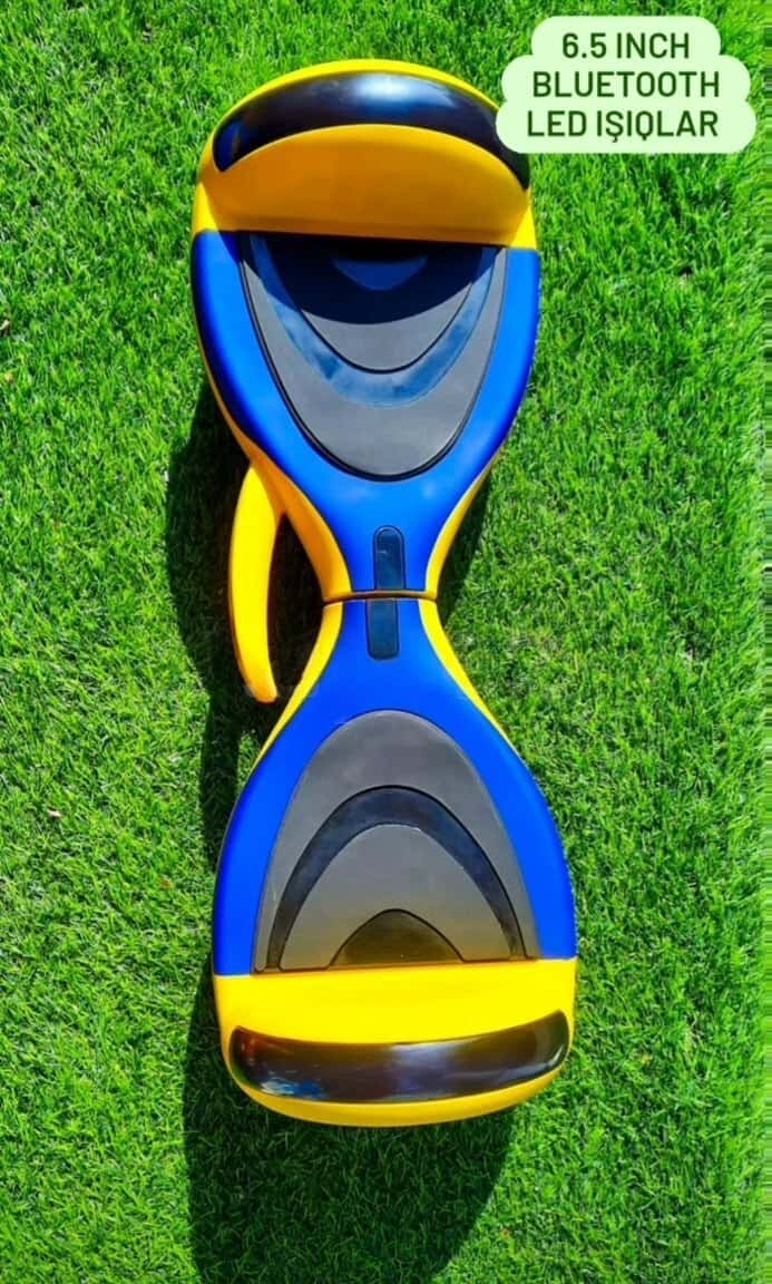 Hoverboard Gyroscooter with Handle 6.5 inch - Tenderyard