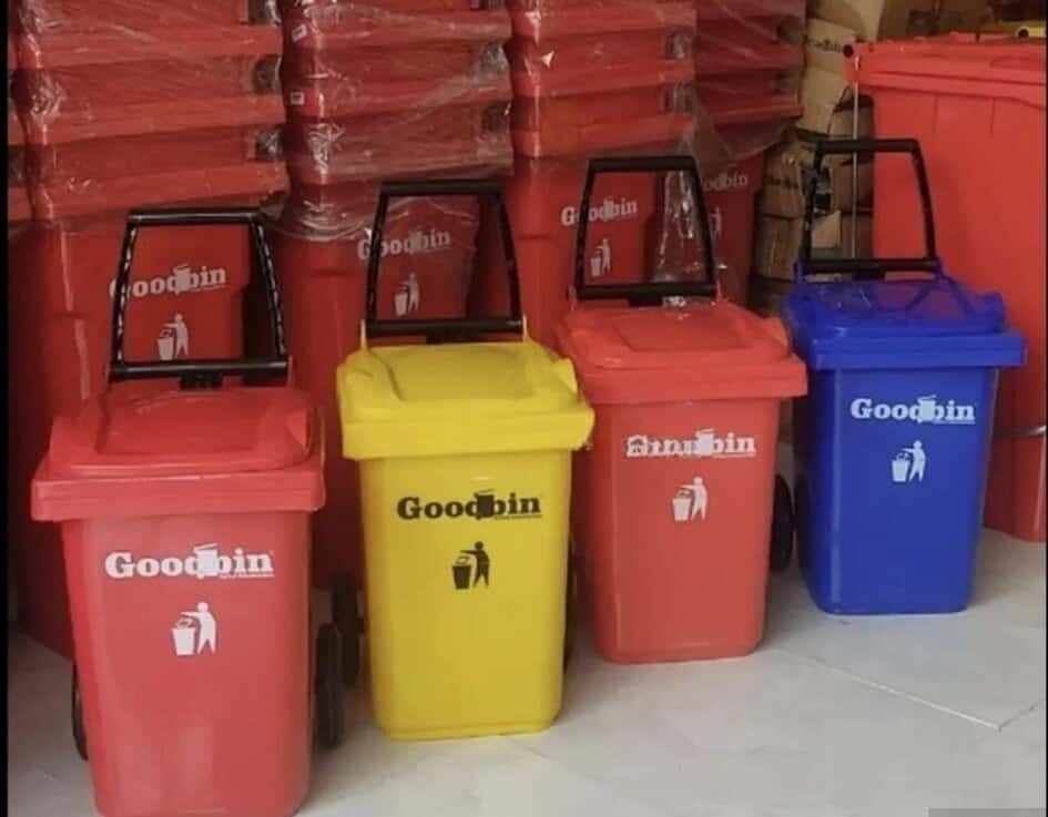 Trash can in various sizes - Tenderyard