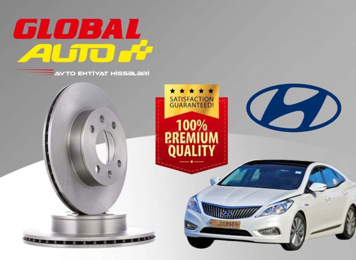 Brake disc Hyundai Grandeur 2011–2016 - Tenderyard