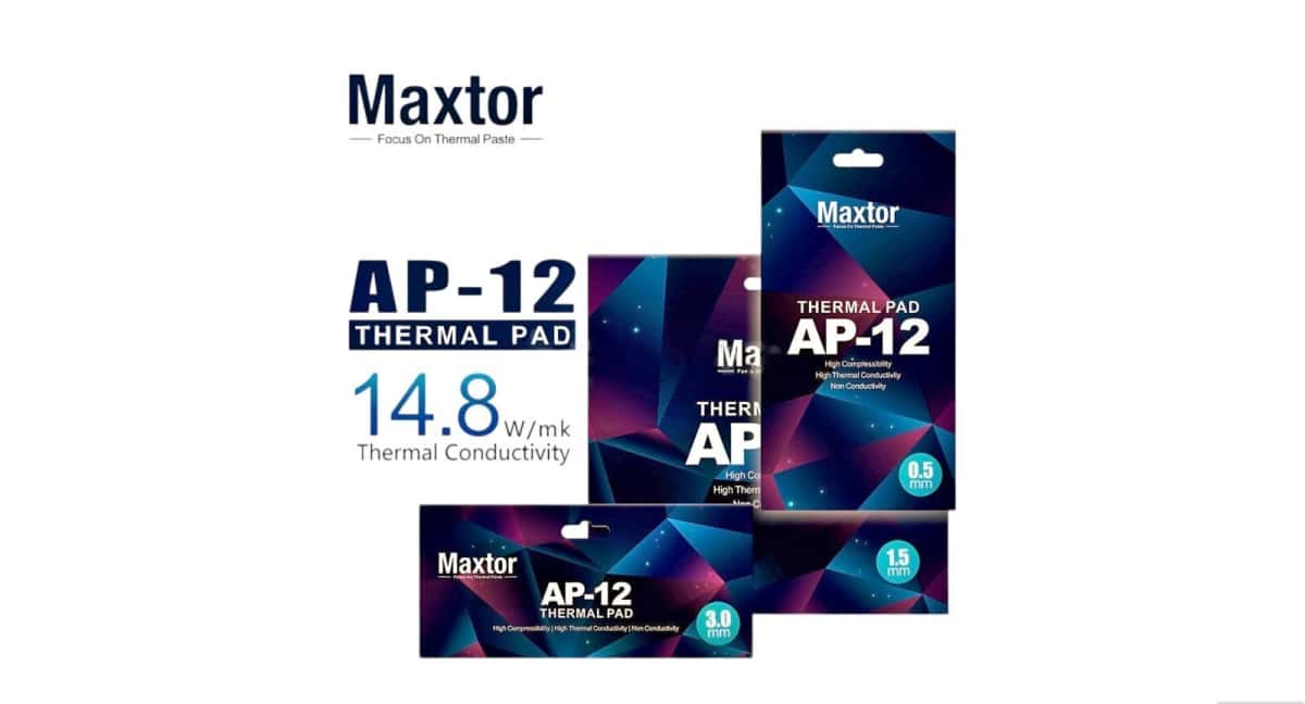 Maxtor AP12 Yüksək İstilik Keçirici Thermal Pad - Tenderyard