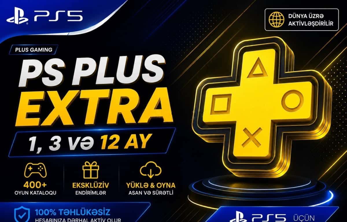 PlayStation Plus Extra 1 aylıq abunəlik - Tenderyard