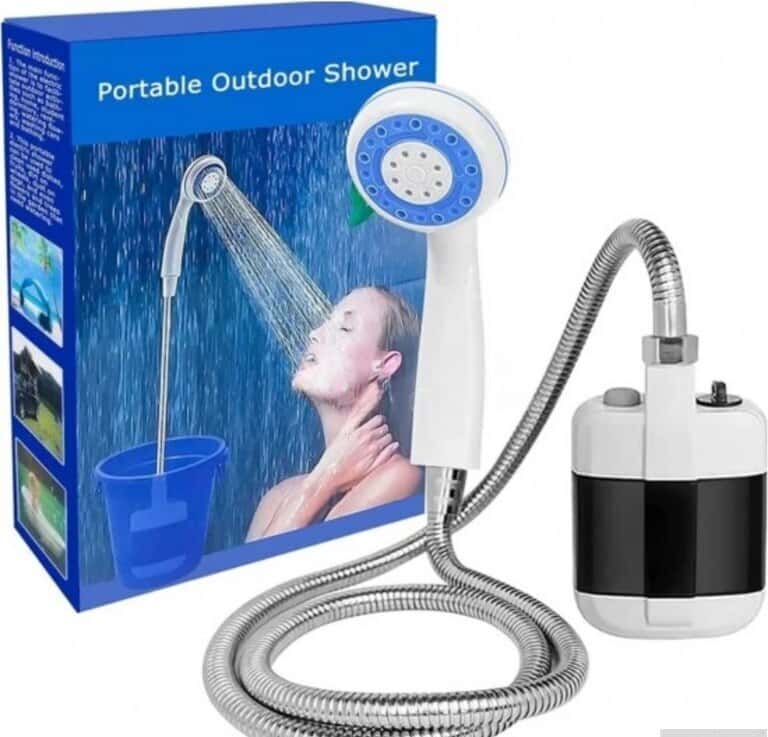 Portable camping shower USB rechargeable - Tenderyard