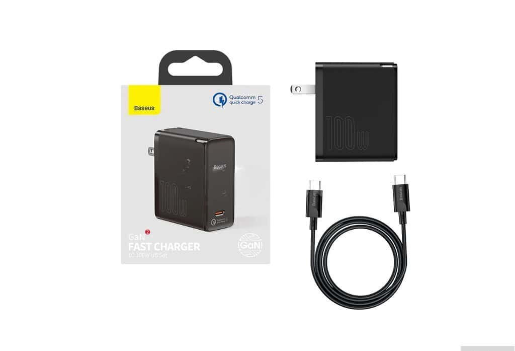 Adapter Baseus 100W Quick Charge 5.0 - Tenderyard