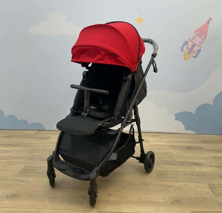 Unisex baby stroller, Black color - Tenderyard