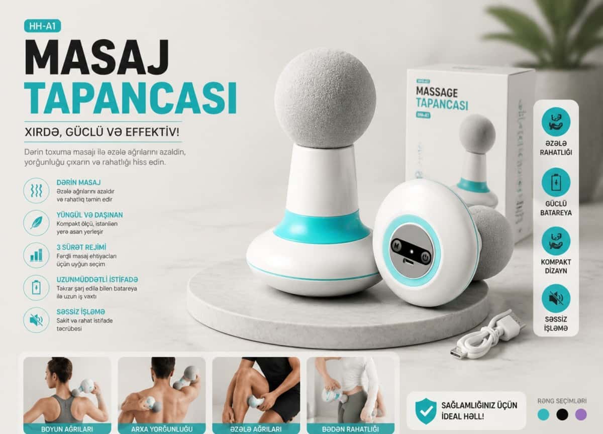 Massage gun HH-A1 mini - Tenderyard