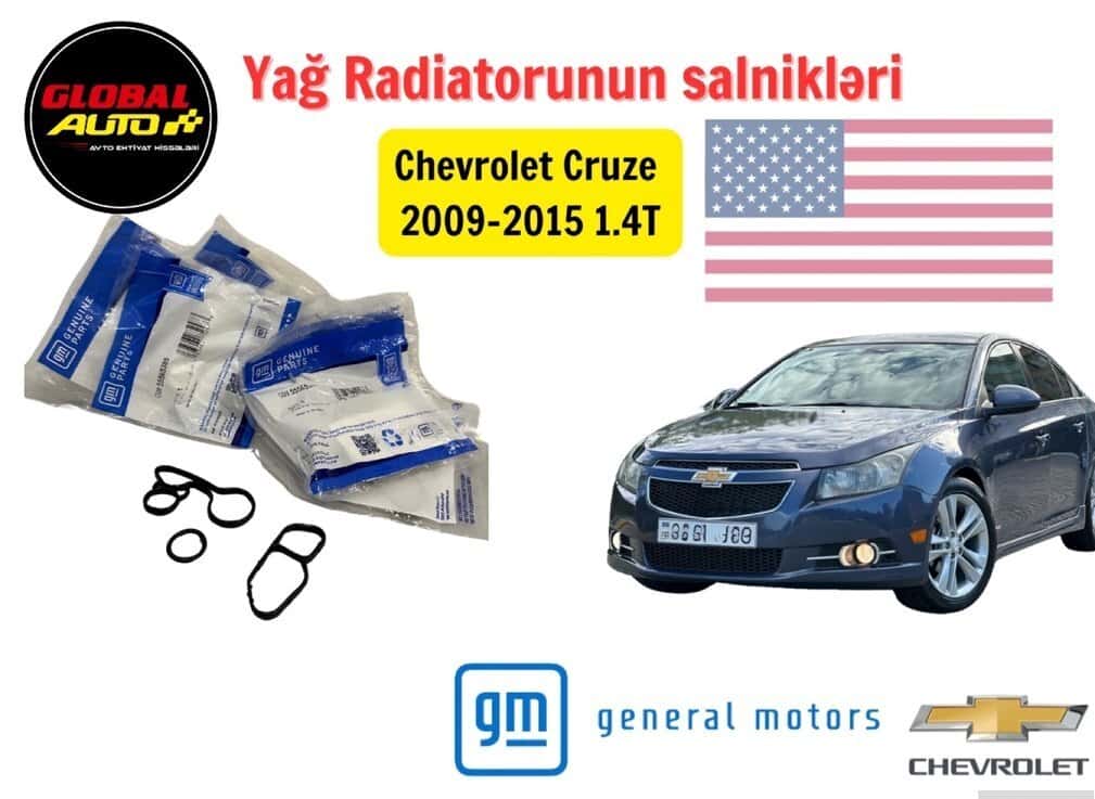 Yağ radiatoru salniki Chevrolet Cruze 1.4T - Tenderyard