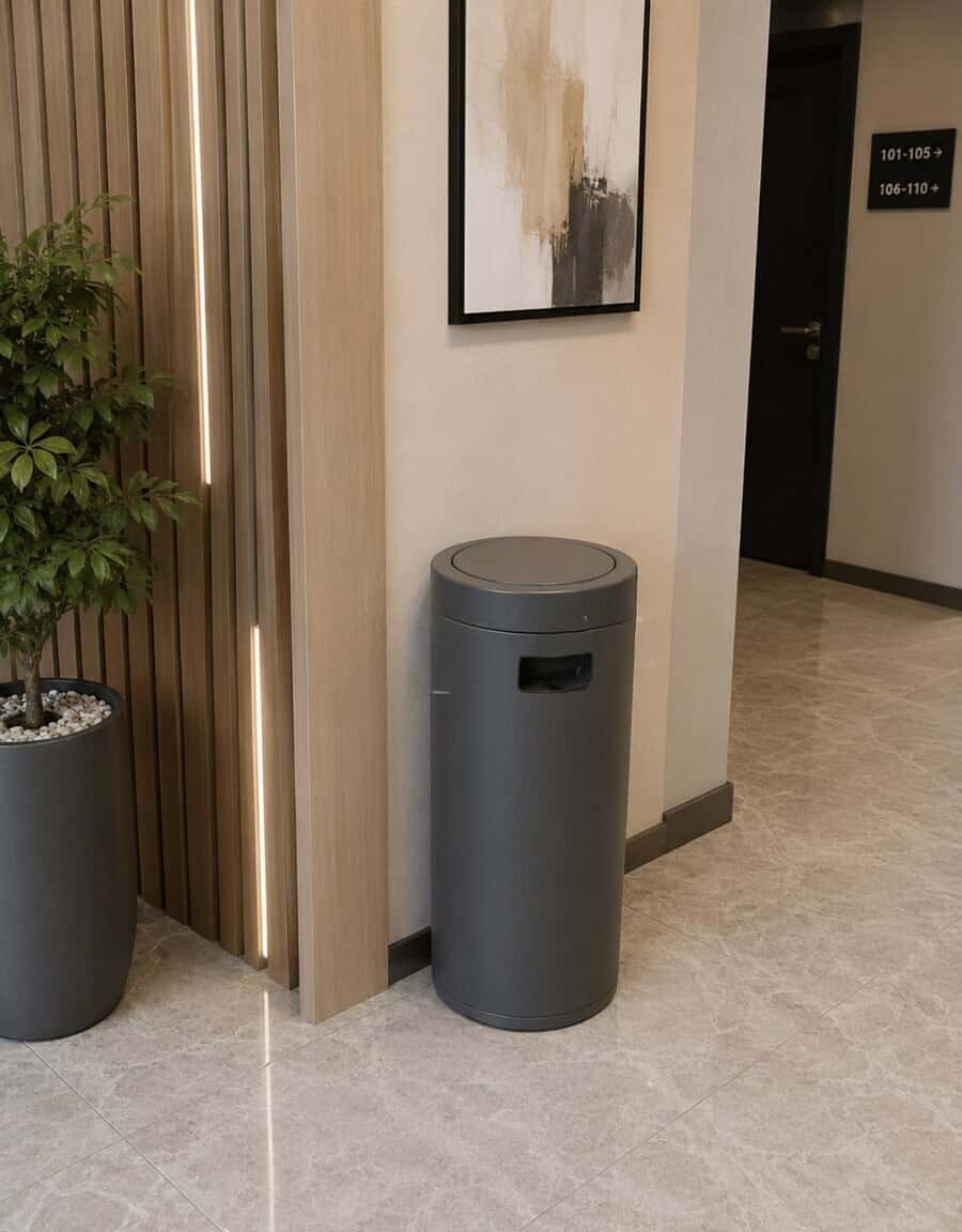 Waste bin 78 cm in height - Tenderyard