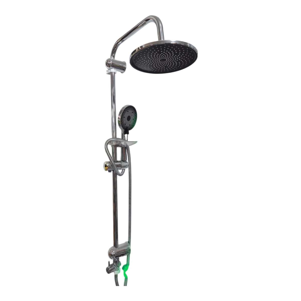 Oval shower head, Silver color - Tenderyard