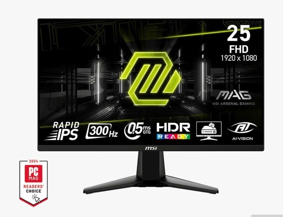 Monitor MSI MAG 255XF 24.5 düym 300Hz - Tenderyard