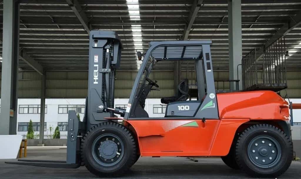 Forklift HELI CPCD100, 10 tons, 2024 model - Tenderyard