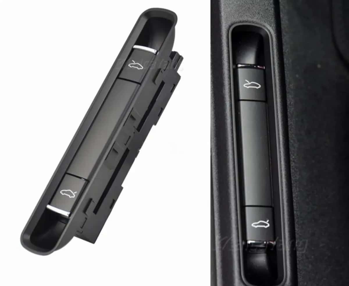 Hood and trunk release button for Porsche 911, 981, 991, 718 - Tenderyard