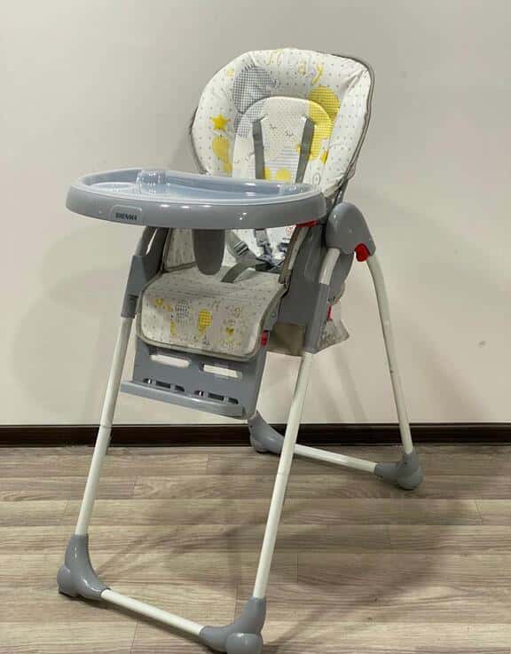 Unisex baby high chair, Mixed color - Tenderyard