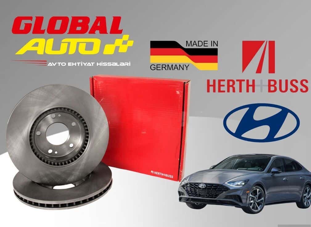 Brake disc Jakoparts Hyundai Sonata 2019-2023 - Tenderyard