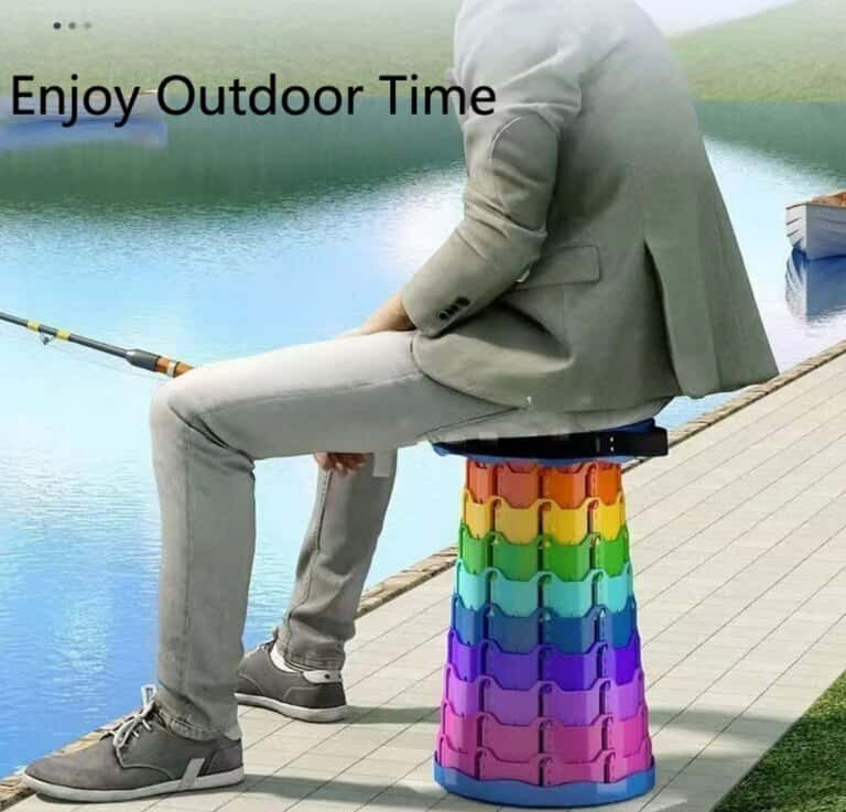 Foldable portable chair for picnic - Tenderyard