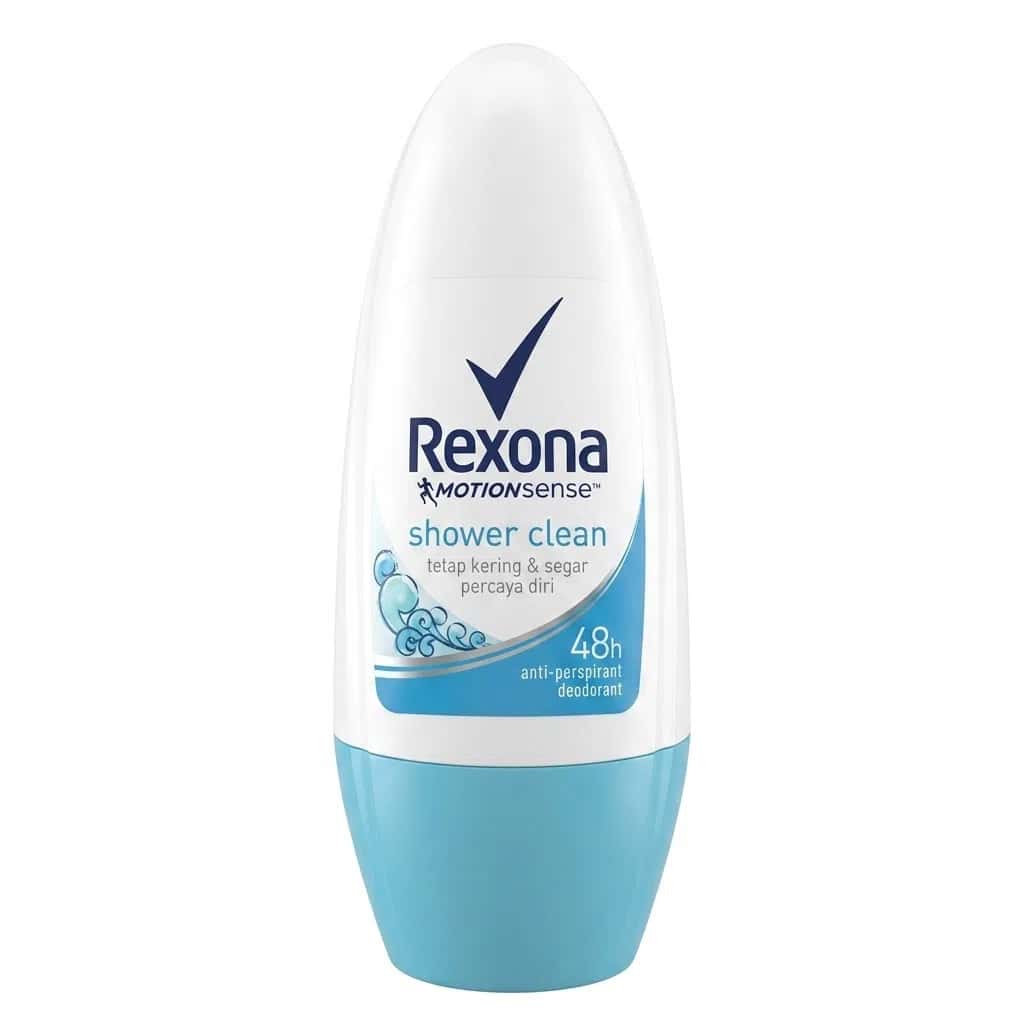 Женский роликовый дезодорант Rexona Shower Clean 45 мл - Tenderyard