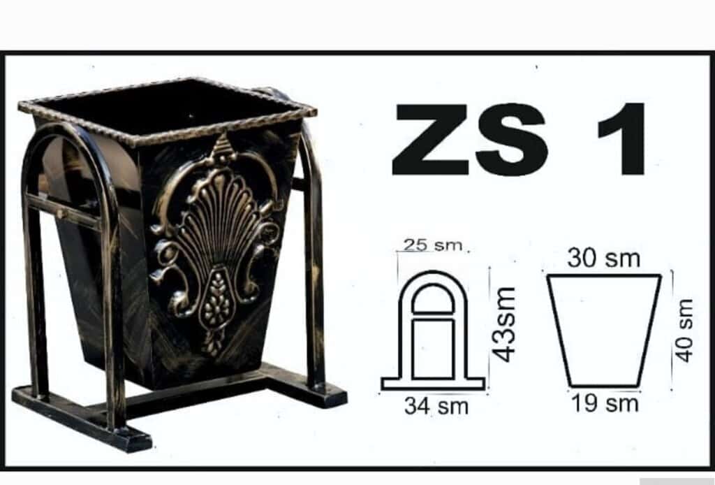 Trash can in various sizes - Tenderyard