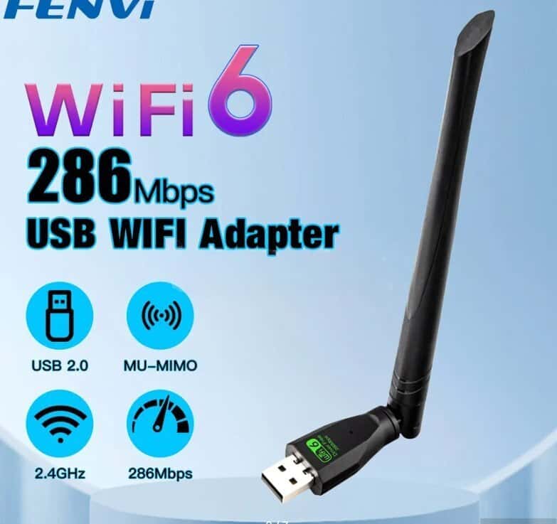 USB Wi-Fi 6 adapter AX286 - Tenderyard