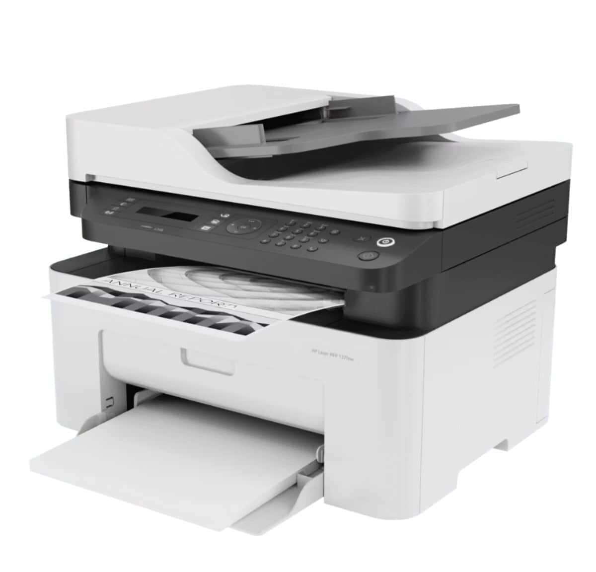 Printer HP LaserJet MFP 137fnw 4ZB84A - Tenderyard
