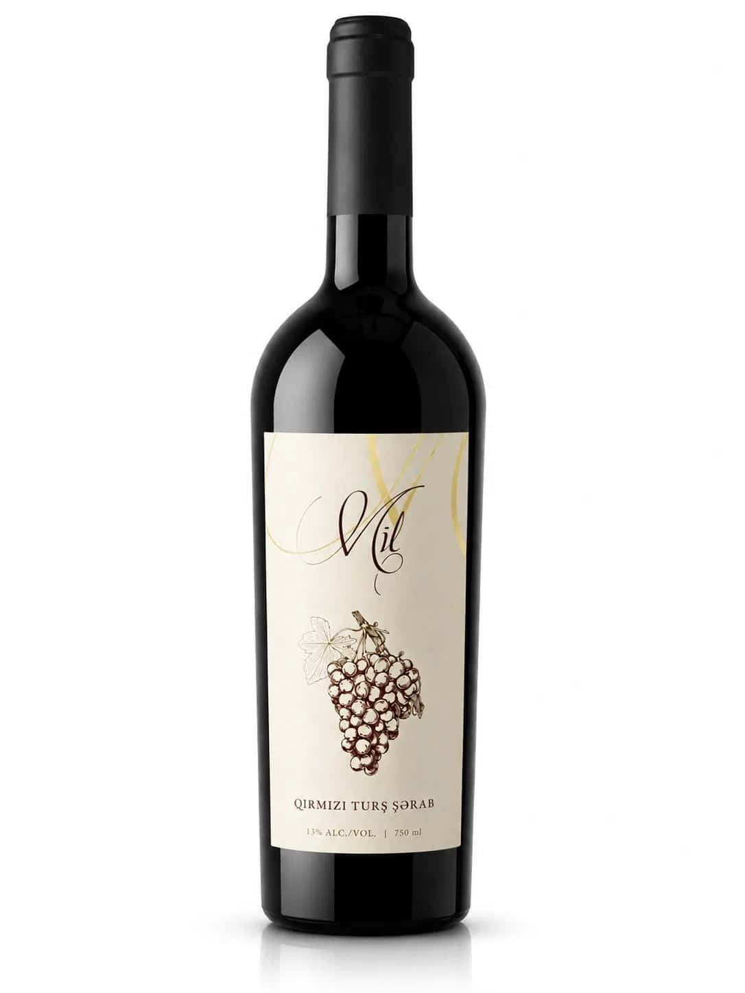 Mil Qırmızı Turş Şərab 750 ml - Tenderyard