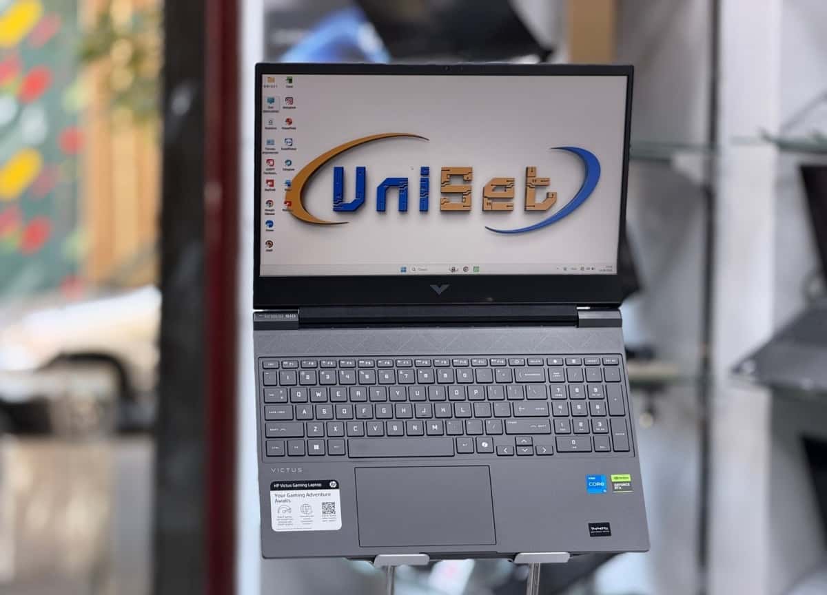 HP brand laptop, Gray color - Tenderyard